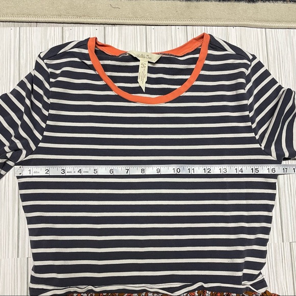 Matilda Jane Winsome Dress, navy white stripes - Picture 10 of 12